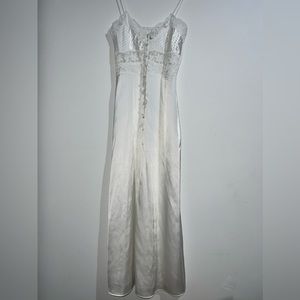 Zara Maxi Satin Dress Size XS